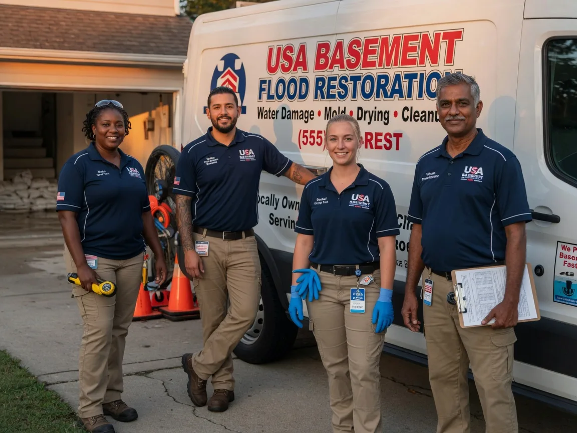 Basement Flood Cleanup company in Random Lake, WI