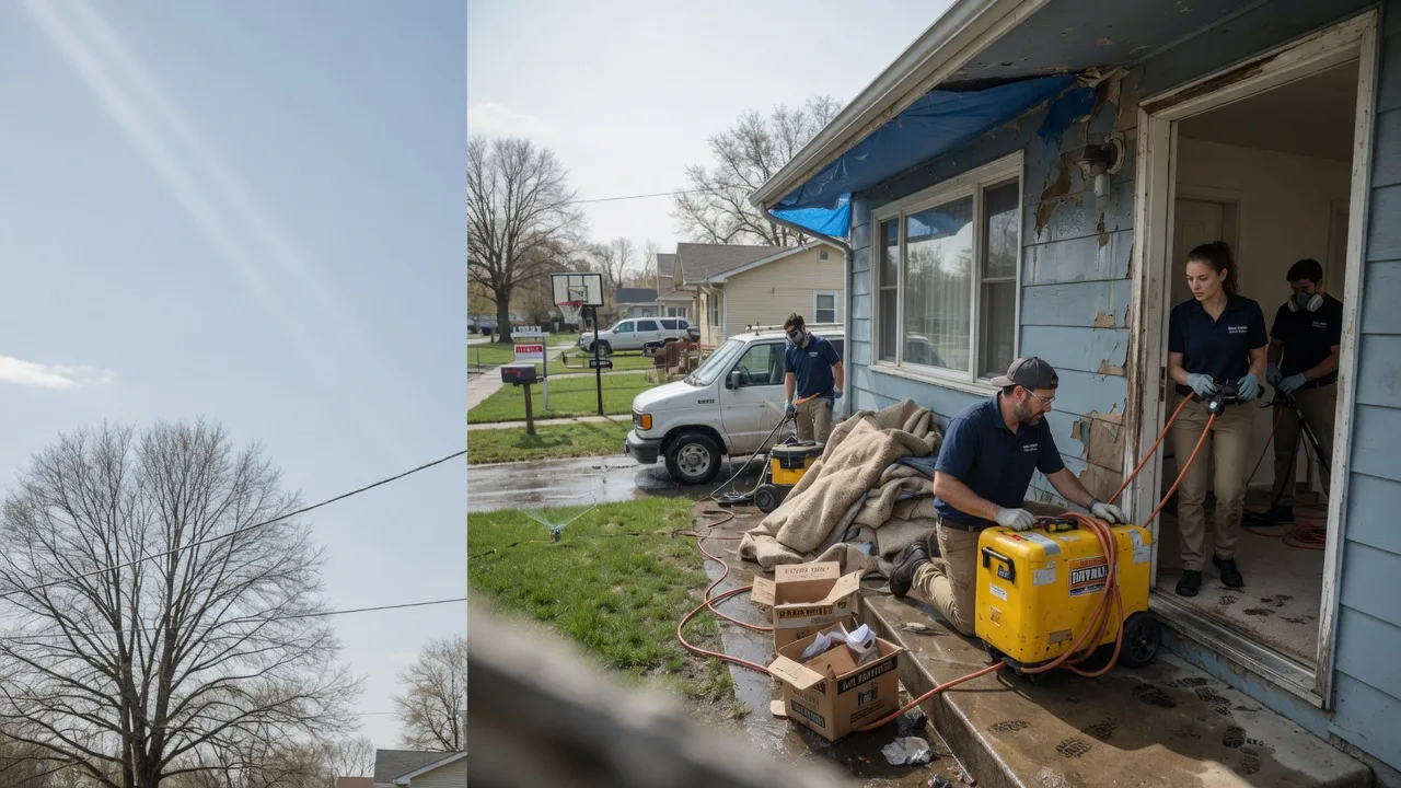 Basement Flood Cleanup in Random Lake, WI near me